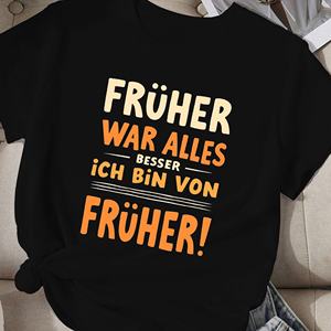 Todo solía ser mejor Camiseta cómoda para mujer - Product Image 3