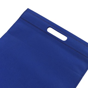 Bolsas troqueladas no tejidas de PP ecológicas de alta calidad, no tejidas ultrasónicas de corte en D para uso en exposiciones de supermercados, pedido mínimo de 1 tonelada - Product Image 5
