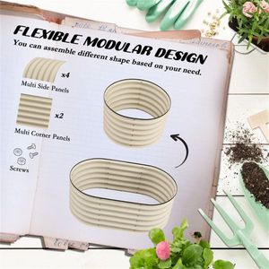 Macetas y Jardineras Metálicas, Decoración Elegante para Jardín - Product Image 4