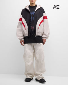 Ensemble de survêtement deux pièces pour homme, sweat à capuche zippé et pantalon de jogging, streetwear, vêtements de sport, fabrication sur mesure OEM ODM, vente en gros - Product Image 1