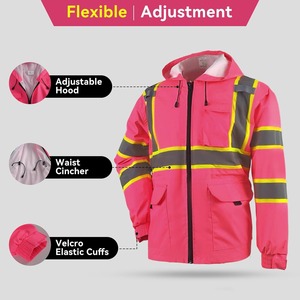 Professional Winter Safety Jacket Breathable <b>Waterproof</b> <b>Work</b> Uniform Premium Manufacturer Bulk Orders - Product Image 3