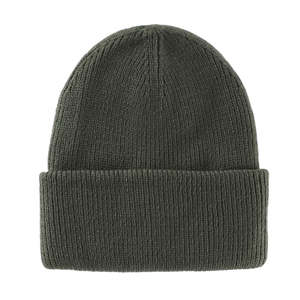 Bonnet côtelé unisexe personnalisé à marque privée, doublé satin, en tricot d'hiver, avec doublure polaire thermique - Product Image 1