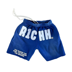 Vintage Wash Thick Cotton Streetwear Sweat <b>Shorts</b> Custom Logo <b>Men</b> Applique Embroidery <b>Patched</b> Raw Hem French Terry <b>Shorts</b> - Product Image 5