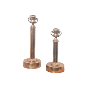 Antique <b>Brass</b> Metal Candle Holder Decorative Taper Candle Stand Modern Gold <b>Candlestick</b> Centerpieces Ornaments - Product Image 5