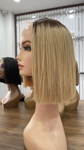 Offre Spéciale 100% cheveux humains perruque droite couleur teinte haute qualité prêt à expédier - Product Image 2