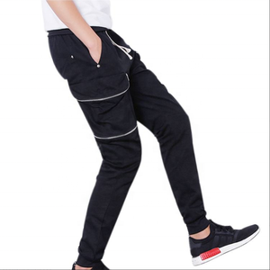 <b>Men</b> Casual Cargo <b>Jogger</b> Pants Zipper Pocket Trousers Drawstring Elastic Waist <b>Slim</b> <b>Fit</b> Streetwear <b>Men</b> All Weather Pants - Product Image 4