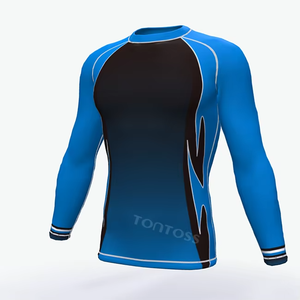 Rash Guard a Precio Económico, Diseño Personalizado, Rash Guard de MMA, Producto Más Vendido, Rash Guard de Manga Larga con Protección UV - Product Image 3