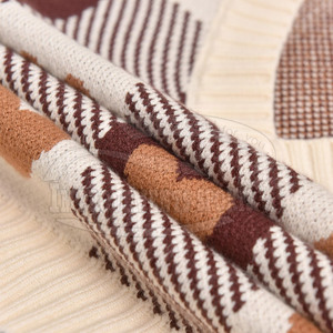 Chaleco de punto recortado estampado personalizado para mujer recién llegado Chaleco de punto recortado hecho de algodón para mujer - Product Image 6