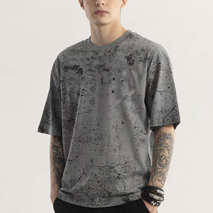 เสื้อยืดพิมพ์ลายคุณภาพสูงลดราคา เสื้อยืดผ้าฝ้ายเปล่าสำหรับผู้ชาย ตัวอย่างเสื้อผ้าผลิตเอง - Product Image 1