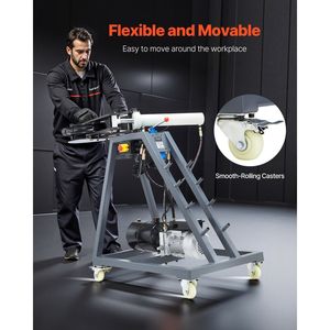 Machine à cintrer les tuyaux mobile 750W avec cylindre hydraulique 6L et 3 matrices – Équipement électrique de cintrage de tubes - Product Image 5