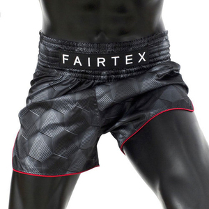 กางเกงมวยไทย Fairtex แบบสั่งทำพิเศษ ขายดี คุณภาพพรีเมียม ผลิตจากโพลีเอสเตอร์ 100% ยืดหยุ่น ทนทาน ระบายอากาศได้ดี น้ำหนักเบา - Product Image 1