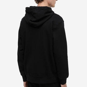 Sweat à capuche surdimensionné pour homme, personnalisé, avec broderie et impression numérique, doublure en polaire, pour la saison d'automne - Product Image 2