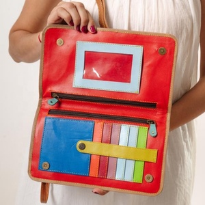 Gran oferta, bolso de mano de cuero genuino para mujer, bolso de mano de un solo Mango, vestido bohemio Vintage inspirado, bolsos de hombro con entramado de diamantes - Product Image 4