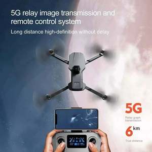 โดรน S155 ระดับมืออาชีพ สำหรับการใช้งานเชิงพาณิชย์ ระบบ FPV ความละเอียด 8K พร้อม GPS พับเก็บได้ กล้อง HD คู่ ระยะบิน 4 กม. ความเร็ว 5 ม./วินาที ผลิตจากพลาสติกและโพลิเมอร์ สำหรับใช้งานเชิงพาณิชย์ - Product Image 3
