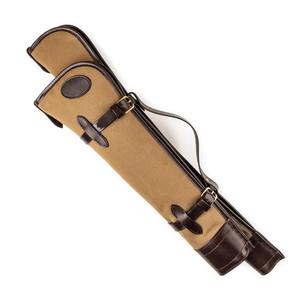 Rugged Vintage Leather Short Case Outdoor Shooting Accessories Storage Slip Cover Adjustable Shoulder Strap Tactical Bag MOLLE - Product Image 1