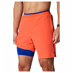 New designed custom wholesale Anti-Bacterial Sports Workout Fitness <b>Compression</b> <b>shorts</b> Tights Yoga <b>Men</b> <b>Shorts</b> Plus size - Product Image 2