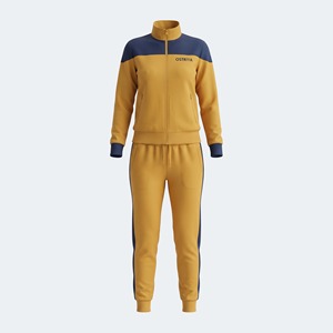 Conjunto Deportivo para Mujer con Bloques de Color, Sudadera con Cierre de Cremallera, Pantalones Jogger, Casual, Otoño, Manga Larga, Transpirable - Product Image 4