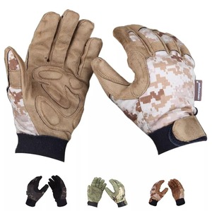 Guantes tácticos unisex para paintball, protección para los dedos, absorción de impactos, protección para los nudillos, espalda de malla transpirable para deportes al aire libre - Product Image 6