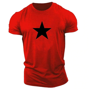 Camiseta de Cuello Redondo para Hombre, Nueva Colección 2026, Tejida, Formal, con Estampado Moderno, Cómoda, Transpirable, de Corte Holgado, para Deportes y Ocio al Aire Libre - Product Image 2