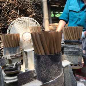 HOT SELLING 2026 Blue Lotus <b>Bamboo</b> Drinking <b>Straw</b> Biodegradable Reusable Eco Friendly Premium Quality for Drinking Juice - Product Image 5