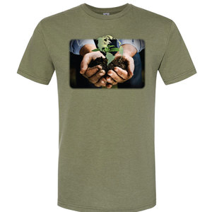 Camiseta de Felpa de Poliéster/Algodón Suave, Cómoda, Ecológica, de Secado Rápido, con Estampado Gráfico Premium, Estilo Casual, Transpirable - Product Image 1