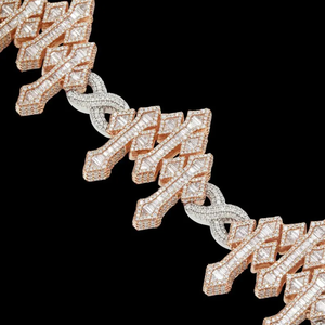 Pulsera de lujo con cruz de moissanita, plata 925 con baño de rodio, estilo cubano, con incrustaciones de circonitas, joyería religiosa fina, regalo para hombres y mujeres - Product Image 6
