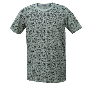 T-shirt de performance personnalisé pour hommes, imprimé sur toute la surface, respirant, à séchage rapide, pour le sport, OEM ODM, fabricant en gros - Product Image 1
