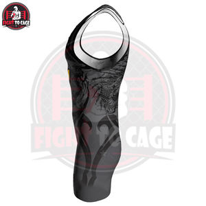 Nueva Llegada, Trajes de Lucha Ligeros de la Más Alta Calidad, Ropa de Artes Marciales de Spandex y Poliéster Estampado con Cuello Redondo - Product Image 3