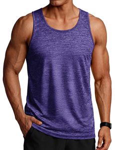 Débardeur de sport pour homme, coupe musculation, sans manches, pour la course, été, mélange de polyester respirant et anti-humidité - Product Image 1