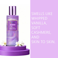 Brume parfumée pour le corps très vendue, parfum doux et envoûtant Bare Vanilla, 8,4 fl oz, prix de gros avec étiquette privée