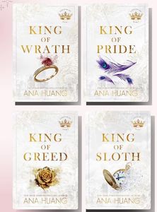 คิง ออฟ ซิน คอลเลคชั่นหนังสือ 4 เล่ม ชุด "ความภาคภูมิใจ ความขี้เกียจ ความโลภ ความโกรธ" โดย อาณา หวง หนังสือขายดีภาษาอังกฤษ ปกอ่อน - Product Image 2