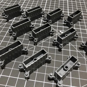 Connecteur de poteau modulaire pour hangar, pièce de support de construction pour base d'affichage de diorama méca - Product Image 1