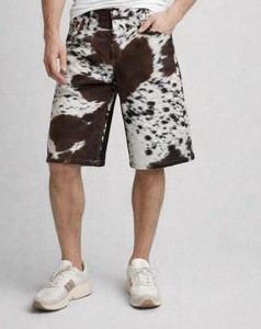 Shorts en cuir de vachette véritable pour hommes, qualité supérieure, mode décontractée, streetwear, durable, coupe ajustée, design personnalisé, vêtements d'été professionnels - Product Image 4