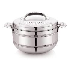 หม้อสแตนเลสสตีล Mangla Silver ความจุ 2500-10000 มล. พร้อมชุดอุปกรณ์ 12 ชิ้น โครงสร้างแข็งแรงทนทาน - Product Image 6