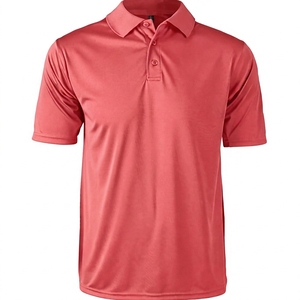 Camisetas Polo Deportivas Rojas Lisas de Secado Rápido para Hombre, Camisetas Polo Estampadas, Camisetas Polo Lisas Personalizadas, Camiseta de Golf para Hombre - Product Image 2