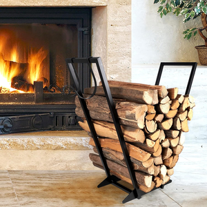 Metal Firewood Rack Firewood Holder Best Selling New Design Iron Heavy Duty Firewood Rack - Product Image 6