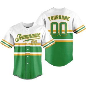 Uniformes de Béisbol Sublimados Personalizados de la Mejor Calidad al por Mayor, Camiseta de Árbitro Unisex 100% Poliéster, Malunet Enterprises 240g - Product Image 1