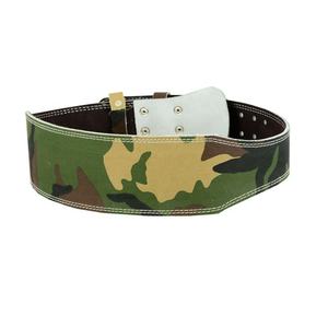 เข็มขัดยกน้ำหนักหนังลายพรางแบบยูนิเซ็กส์,เข็มขัดพยุงหลัง4 "เข็มขัดออกกำลังกายเทรนนิ่งยกน้ำหนักเข็มขัดออกกำลังกาย - Product Image 2