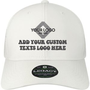 Unisex 2025 Legacy Rempa Reclaim Logotipo bordado personalizado Mid-Pro Gorras ajustables con costuras Sombreros y gorras promocionales - Product Image 1
