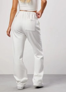 Ensemble décontracté de yoga Y2K antibactérien pour l'hiver, veste zippée et pantalon évasé, 2 pièces, coupe classique, personnalisé, pour femmes - Product Image 4