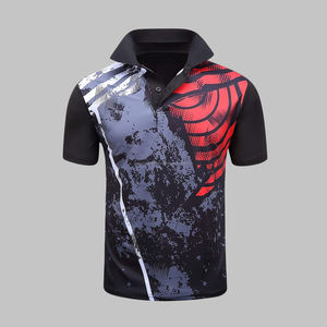 Camiseta de Fútbol Transpirable de Poliéster/Algodón para Hombre y Mujer, Antiarrugas, Diseño Liso, Manga Corta, Personalizable - Product Image 3