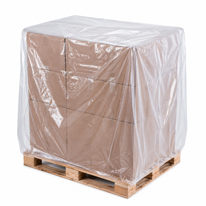 Pallet <b>Cover</b> Bags | Square Bottom Bag Heavy Duty LDPE & LLDPE Food Grade for Packaging Zipper Top Customizable Secure <b>Covers</b> - Product Image 4