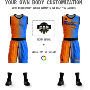 Uniformes de Baloncesto para Hombre, Mujer y Jóvenes, Transpirables, Antibacterianos, de Secado Rápido, Tela de Poliéster, Impresión por Sublimación, Personalización OEM - Product Image 3