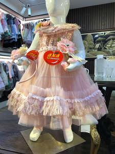 ชุดเดรสเด็กผู้หญิงผ้าขนสัตว์สำหรับงานปาร์ตี้ฤดูใบไม้ผลิ ดีไซน์เจ้าหญิง พร้อมที่คาดผมดีไซน์แฟนซี - สินค้าใหม่สุดเก๋ - Product Image 2