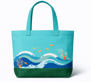 Bolsas de Mano de Lona Gruesa con Logotipo Personalizado de Alta Calidad al por Mayor, Bolsas de Compras Reutilizables de Gran Capacidad con Bolsillo - Product Image 1