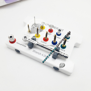 Kit d'extension d'os dentaire avec boîtier en plastique Logo personnalisé de qualité supérieure Expanseur d'os d'implant Instruments d'implant dentaire CE PK - Product Image 3