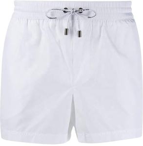 2024 Custom New Fashion Plain <b>Short</b> Comfortable Cotton Swimming <b>White</b> <b>Short</b> - Product Image 1