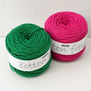 ไหมพรมย้อมสีด้วยมือ ลายจุด COTTON FIELD 100% คอตตอน 80 กรัม/ก้อน ไหมพรมถักโครเชต์ (ไหมพรมปั่น) สำหรับถักนิตติ้ง - Product Image 6