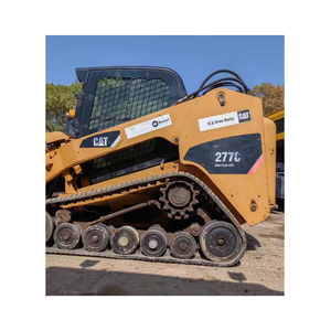 Japan Caterpillar 277C 7 Ton Skid Steer Front Loader 90% New Original Color Used <b>Machine</b> in Stock - Product Image 6