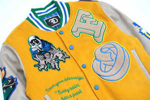 Chaquetas Varsity Bordadas Personalizadas para Hombre, de Alta Calidad, Precio al por Mayor de Invierno, Chaquetas Bomber de Moda Urbana - Product Image 4